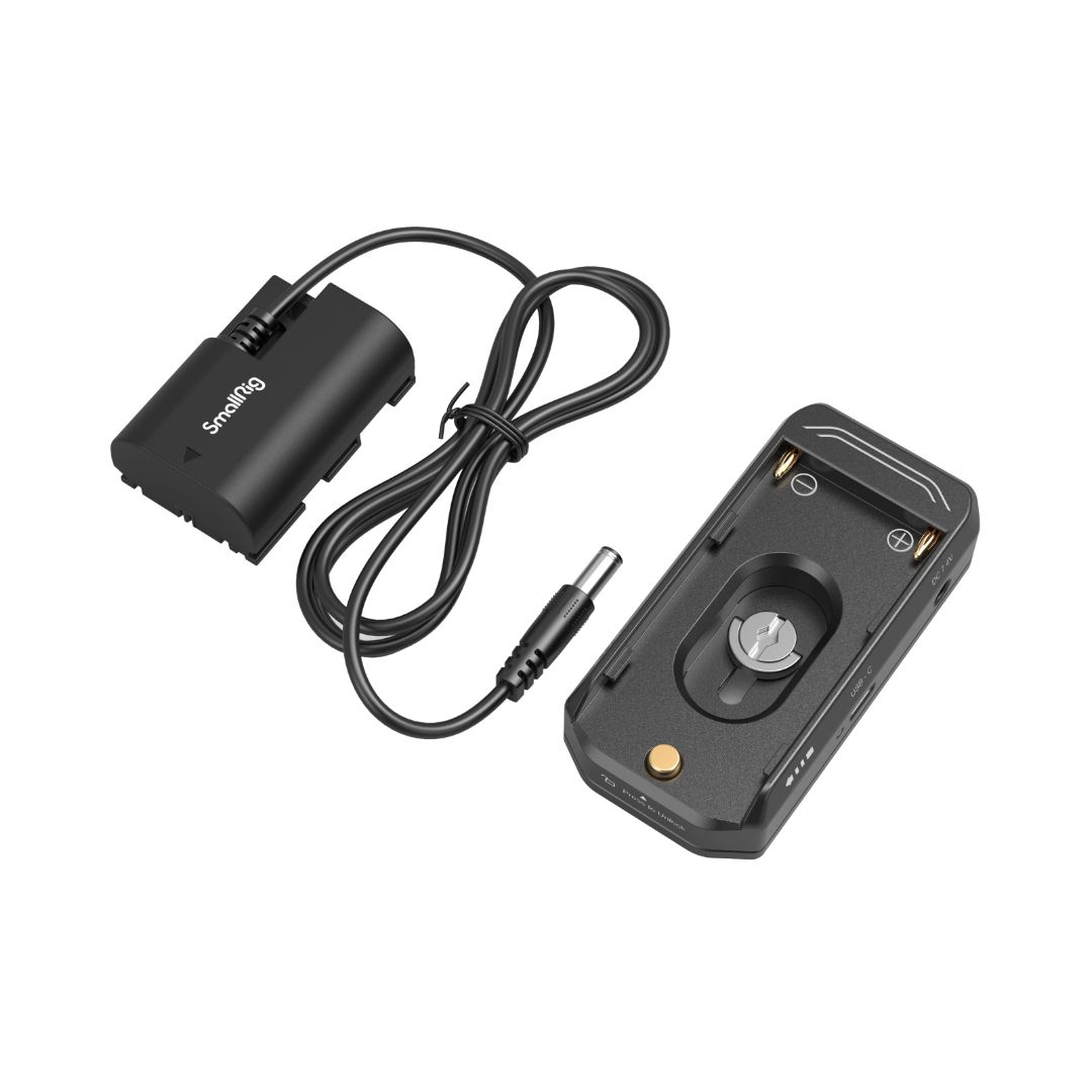 SmallRig NP-F Battery Adapter Mount Plate Kit za Canon EOS R5/R5C i BMPCC 4K/6K (Advanced Edition) 4340 - 2